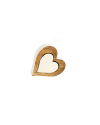 Layered Heart Wood Block Set