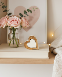 Layered Heart Wood Block Set