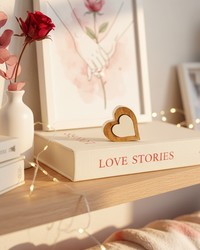 Layered Heart Wood Block Set