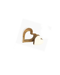 Layered Heart Wood Block Set
