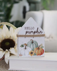 Hello Pumpkin Chunky House Sitter