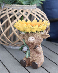 Highland Cow Birdfeeder
