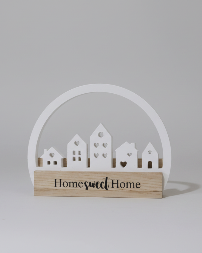 Home Sweet Home Arched Sitter