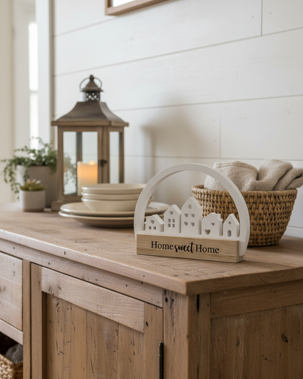 Home Sweet Home Arched Sitter