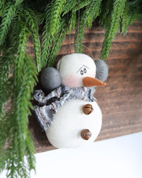 Homer the Snowman Ornament