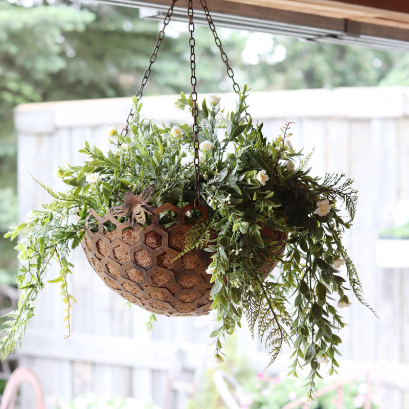 Honeycomb Hanging Planter