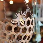 Honeycomb Hanging Planter