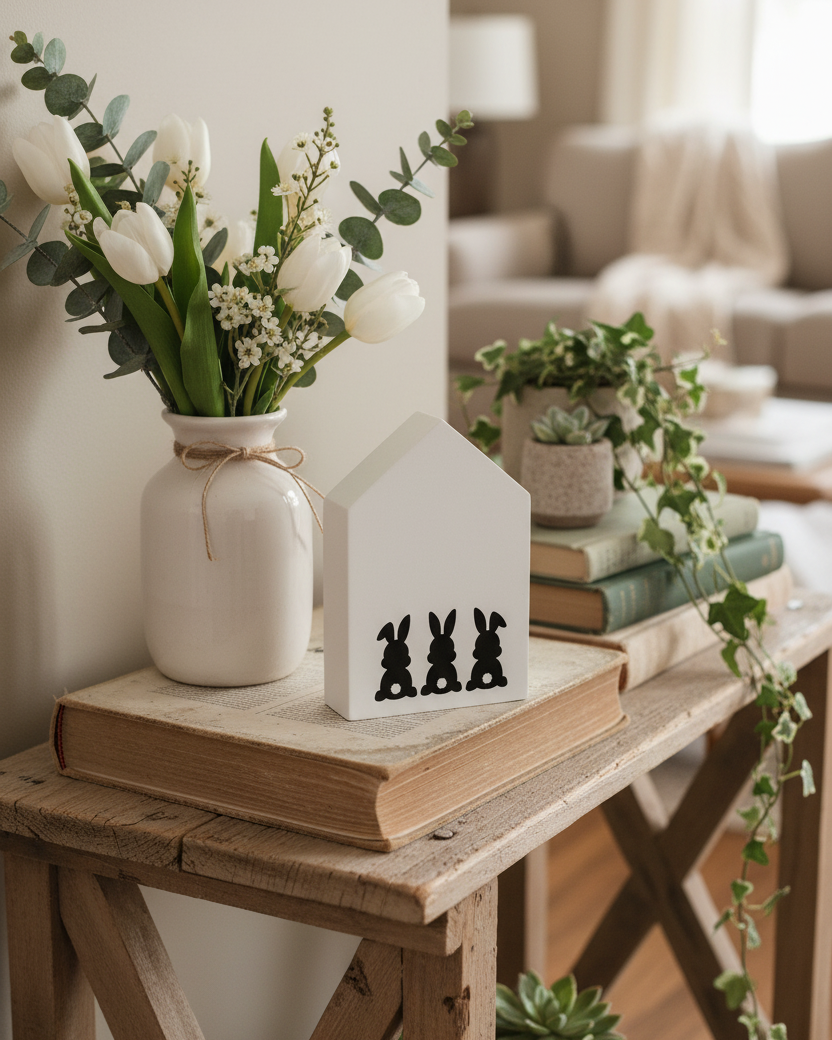 House Sitter Bunny Trio