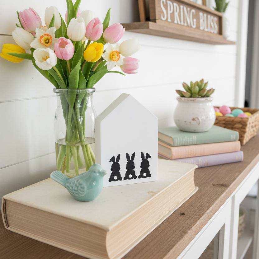 House Sitter Bunny Trio