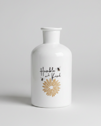 Bee Humble and Kind Glass Jar