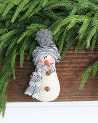 Hunter the Snowman Ornament