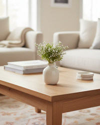 White Berry With Foliage Bundle 15"