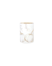 Fall Harmony Mercury Glass Candle Holder