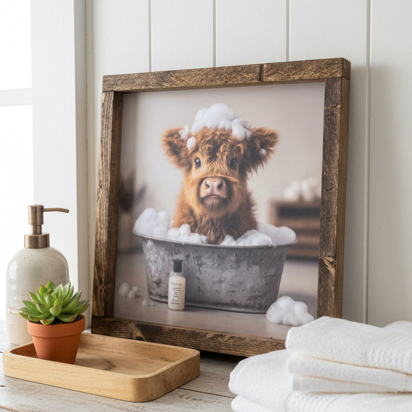 Soap Was Involved Canvas Print