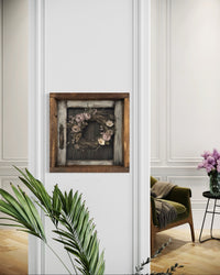 Spring Wreath Canvas Print