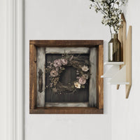 Spring Wreath Canvas Print
