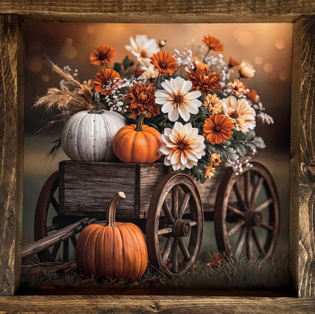 Blooms of October Canvas Print Exclusive