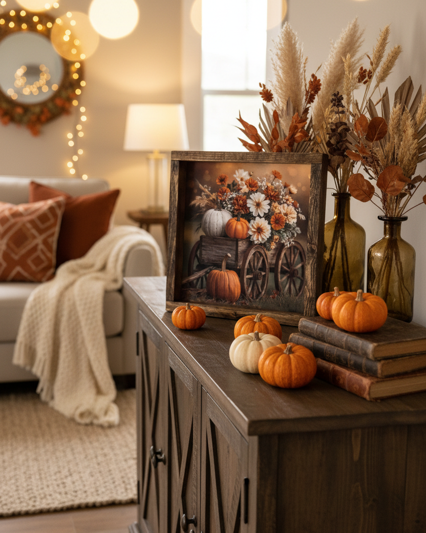 Blooms of October Canvas Print Exclusive