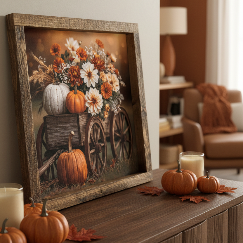 Blooms of October Canvas Print Exclusive