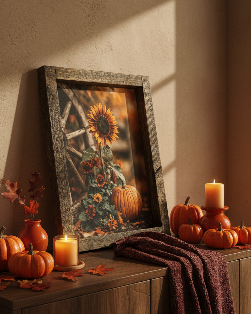 Sunflower Season Canvas Print Exclusive