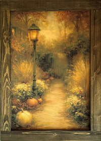 Lanterns Through Fall Canvas Print Exclusive