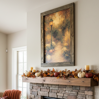 Lanterns Through Fall Canvas Print Exclusive