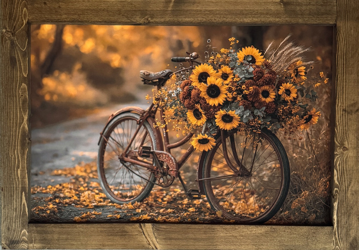 Autumn Ride Canvas Print