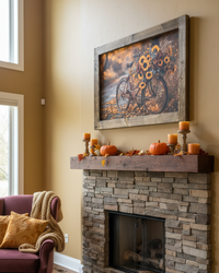 Autumn Ride Canvas Print