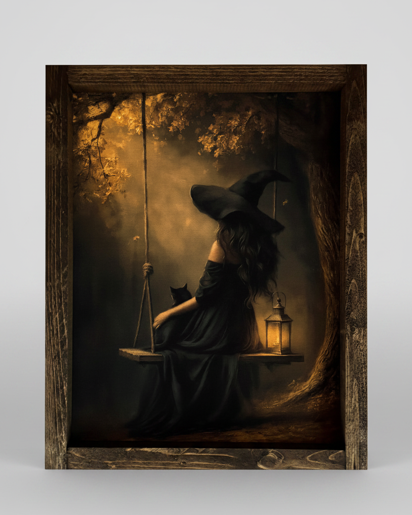 A Seat for Midnight Canvas Print