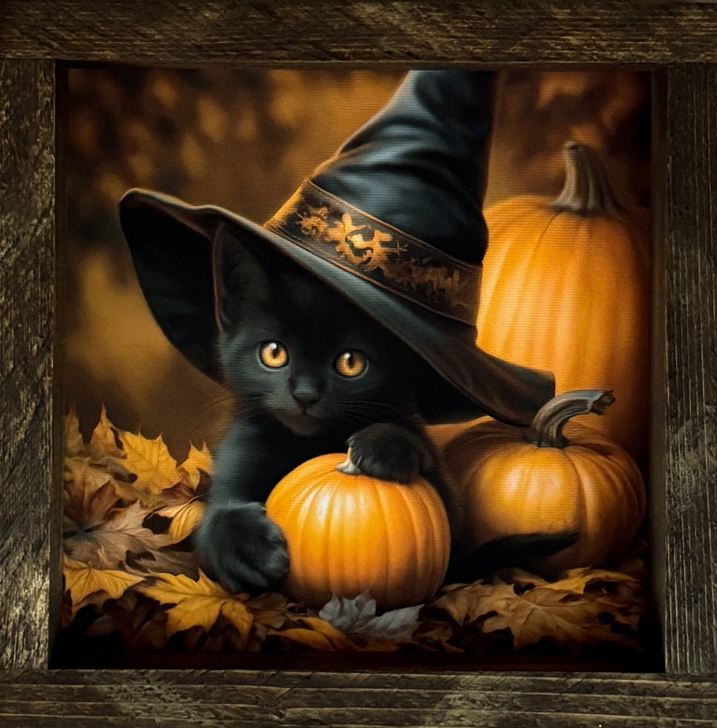 The Pumpkin Patch Apprentice Canvas Print