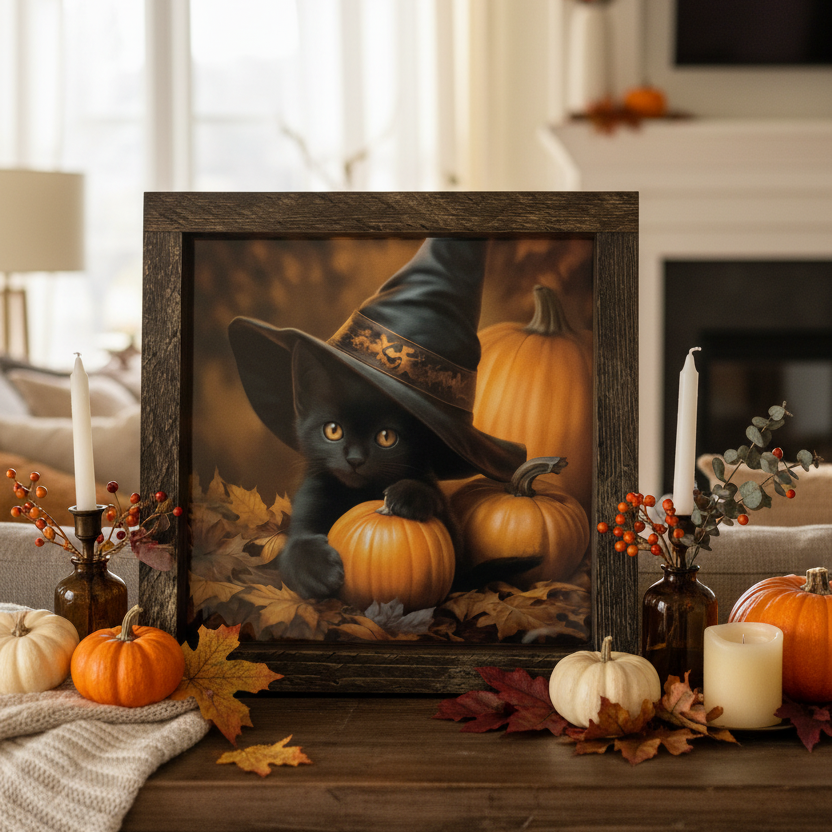 The Pumpkin Patch Apprentice Canvas Print
