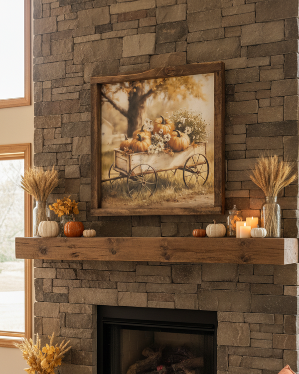 Autumn in Ivory Canvas Print Exclusive