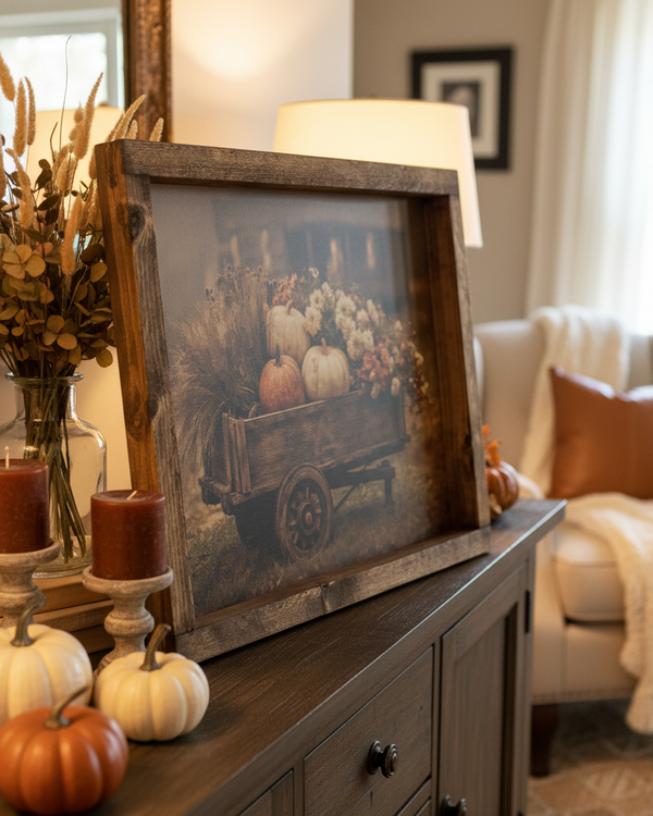 Rustic Autumn Canvas Print Exclusive