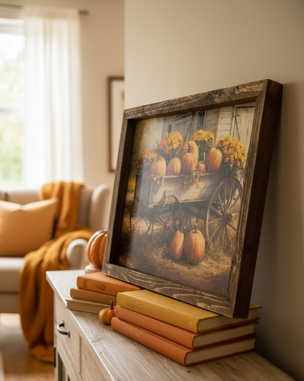 October Gathering Canvas Print Exclusive