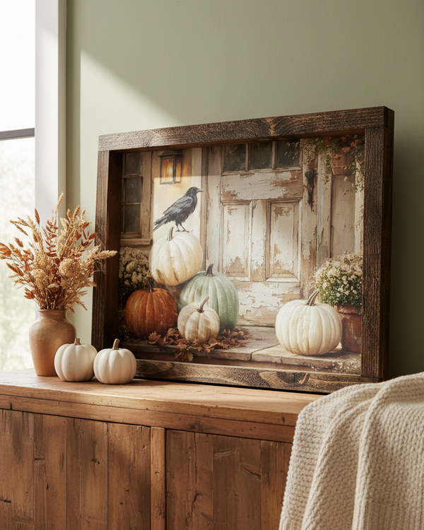 October Visitor Canvas Print Exclusive