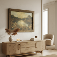 The Meadow's Reflection Canvas Print