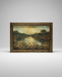 The Meadow's Reflection Canvas Print