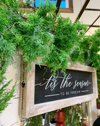 Northern White Cedar Garland Real Touch 68"L