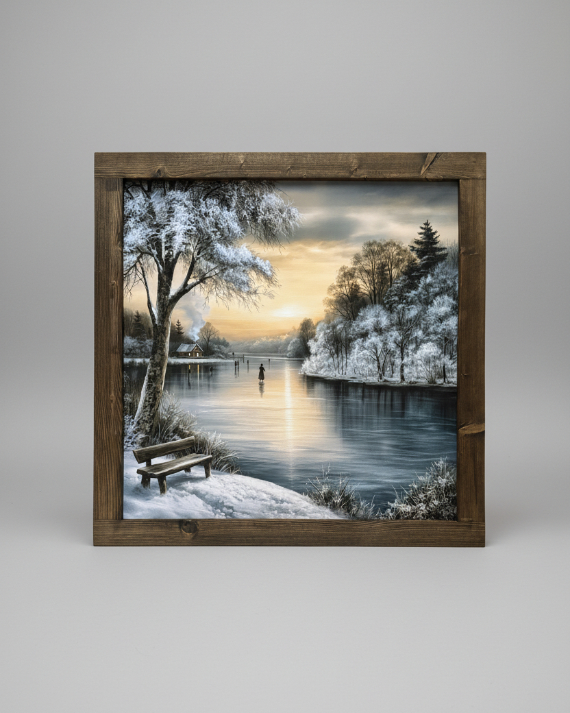 Winter's Quiet Canvas Print Exclusive