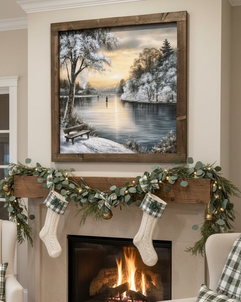 Winter's Quiet Canvas Print Exclusive