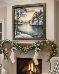 Winter's Quiet Canvas Print Exclusive