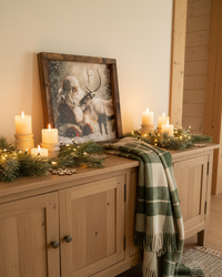 The Christmas Visit Canvas Print Exclusive