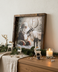 The Christmas Visit Canvas Print Exclusive