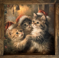 The Merry Kittens Canvas Print Exclusive