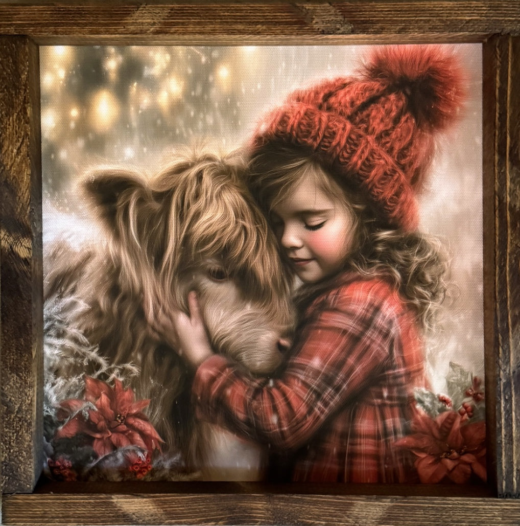 Her Best Friend Canvas Print Exclusive