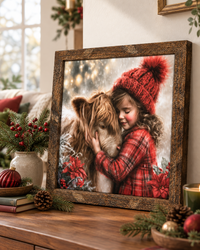 Her Best Friend Canvas Print Exclusive