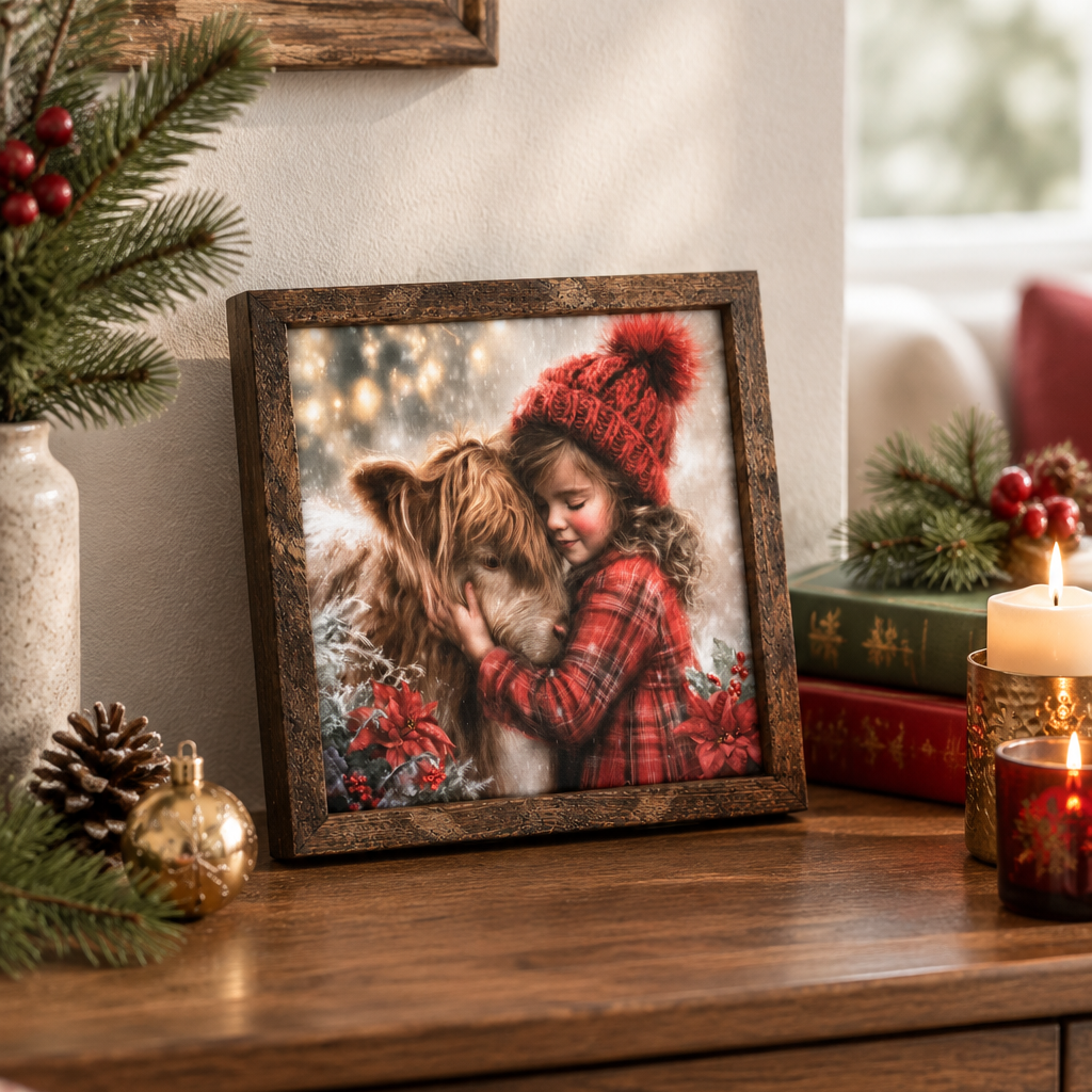 Her Best Friend Canvas Print Exclusive