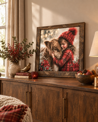 Her Best Friend Canvas Print Exclusive