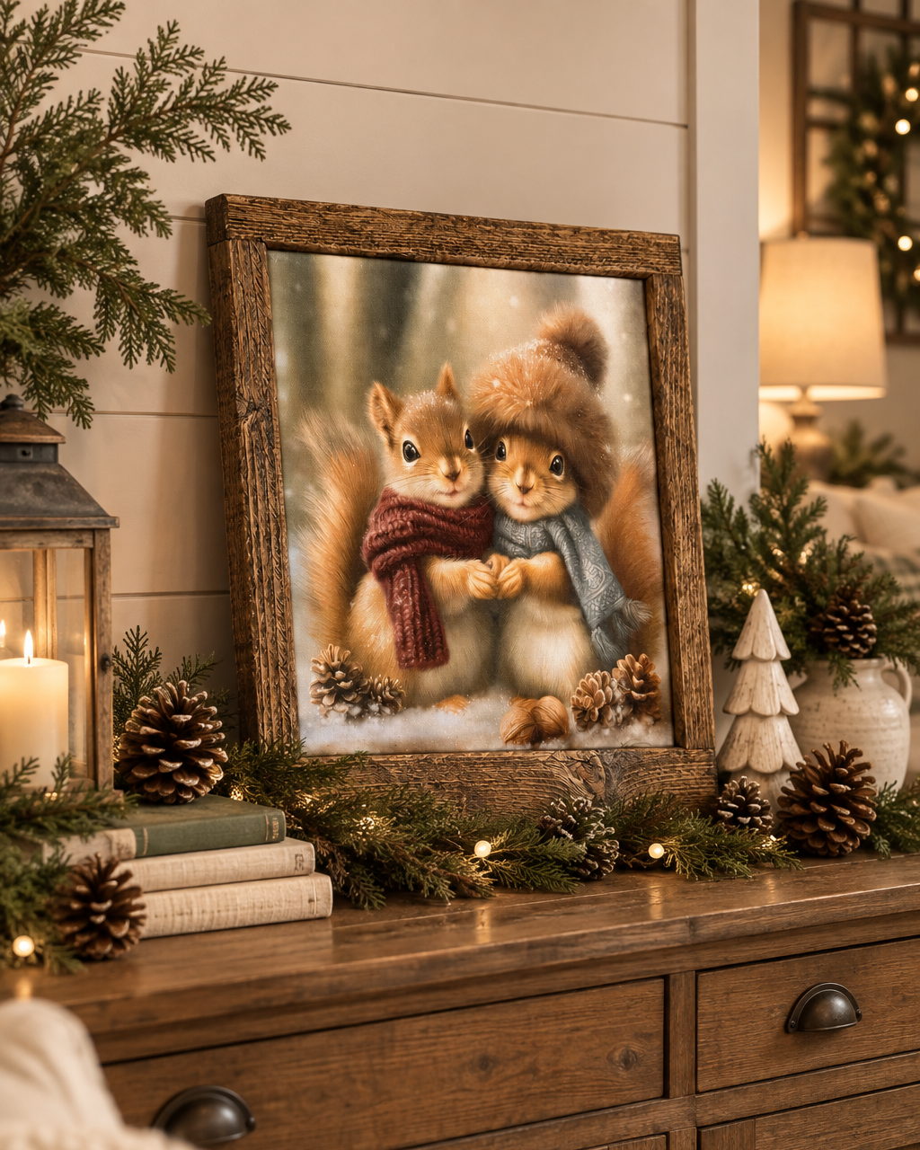 Cozy Together Canvas Print Exclusive