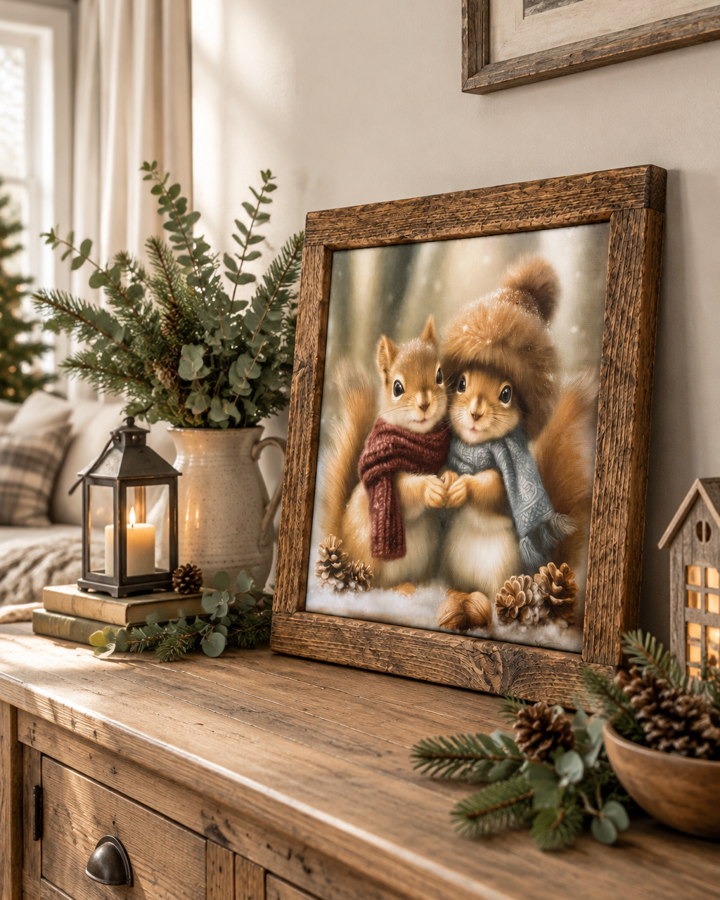Cozy Together Canvas Print Exclusive